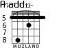 A7add13- para guitarra - versión 8