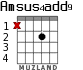 Amsus4add9 para guitarra - versión 1