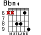 Bbm4 para guitarra - versión 3