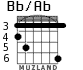 Bb/Ab para guitarra - versión 3