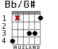 Bb/G# para guitarra - versión 2