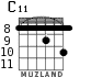 C11 para guitarra - versión 1