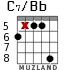 C7/Bb para guitarra - versión 7