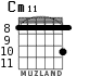 Cm11 para guitarra - versión 1
