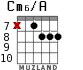 Cm6/A para guitarra - versión 7