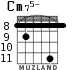 Cm75- para guitarra - versión 5