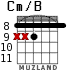 Cm/B para guitarra - versión 4