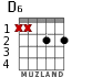 D6 para guitarra