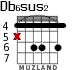 Db6sus2 para guitarra - versión 1