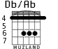 Db/Ab para guitarra - versión 1