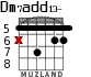 Dm7add13- para guitarra - versión 1