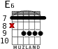 E6 para guitarra - versión 4