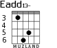 Eadd13- para guitarra - versión 3