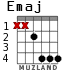 Emaj para guitarra - versión 2