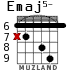 Emaj5- para guitarra - versión 4