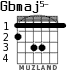 Gbmaj5- para guitarra - versión 1