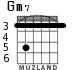 Gm7 para guitarra - versión 2