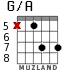 G/A para guitarra - versión 5