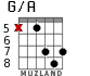 G/A para guitarra - versión 6