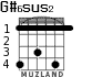 G#6sus2 para guitarra - versión 2