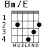 Bm/E para guitarra - versión 1